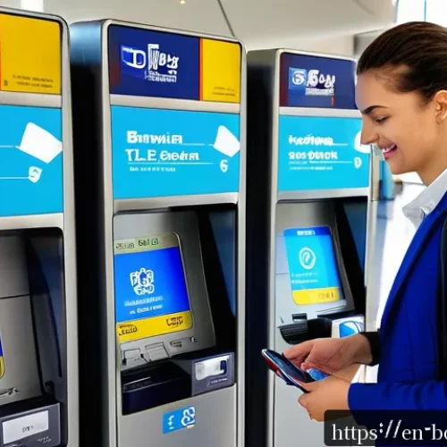보스니아에서 인터넷과 SIM카드 사용법 - A modern Bosnian city street scene featuring a traveler purchasing a SIM card at a BH Telecom kiosk ...